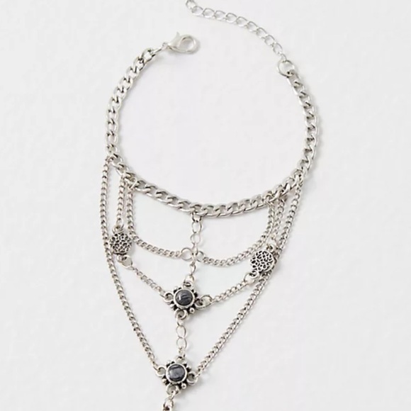 Vincent Hand Chain
NWT
Free People
Color-Silver - Picture 3 of 5